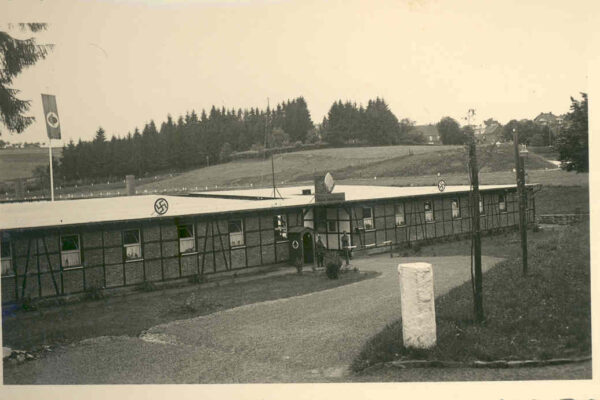 Internment of the Jews still living in the Sieg district at the RAD camp Much